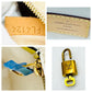 LOUIS VUITTON Lock-it PM Vernis Handbag M90251 Yellow