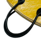 LOUIS VUITTON Lock-it PM Vernis Handbag M90251 Yellow