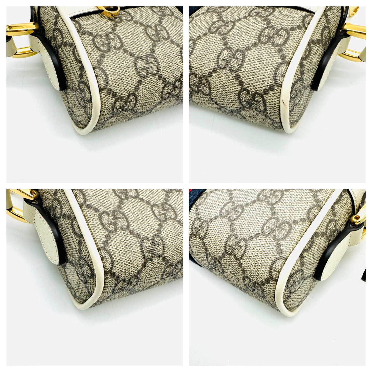 GUCCI Offdia Shoulder Bag Leather