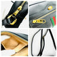 GUCCI Offdia Black Shoulder Bag Leather