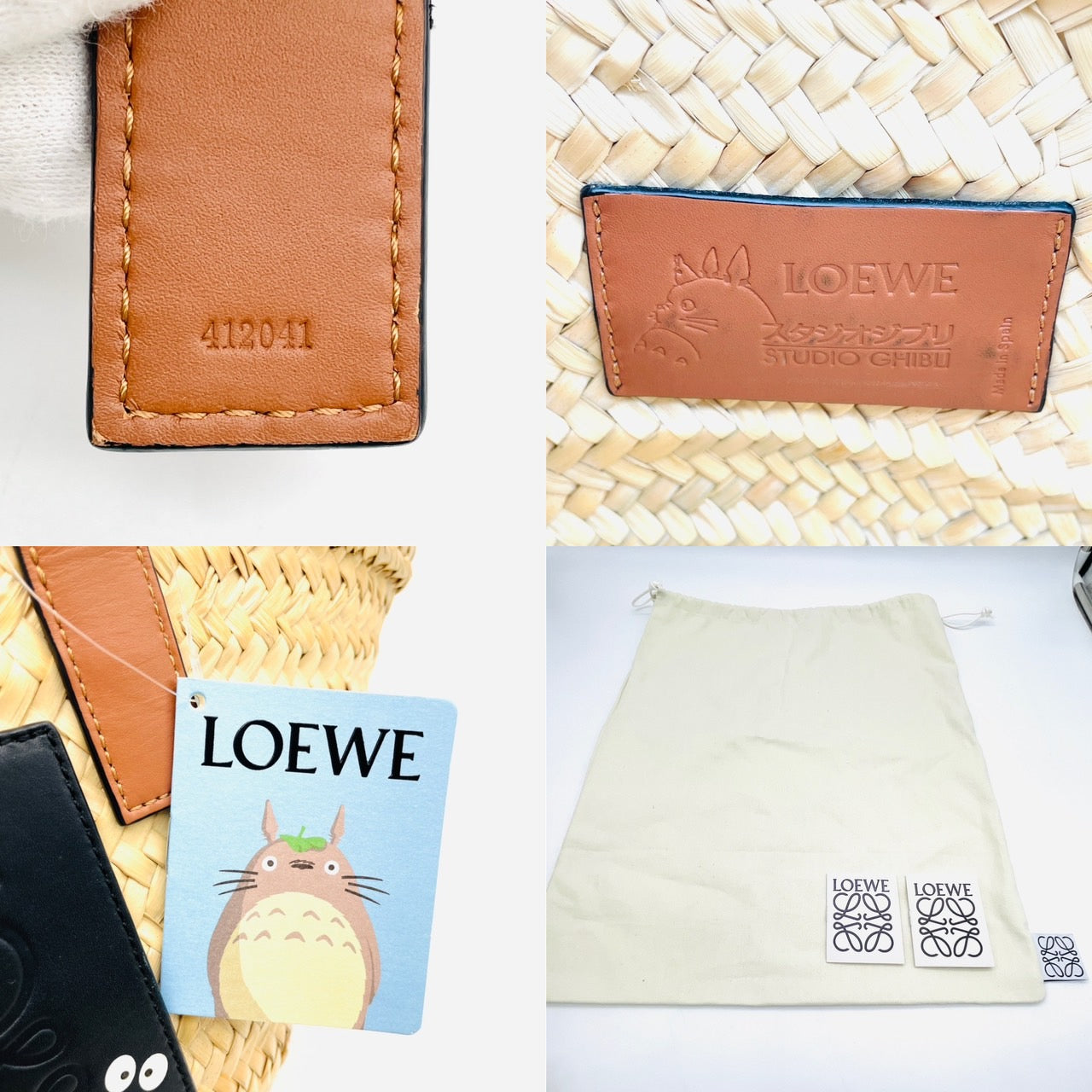 LOEWE Small Bucket Studio Ghibli Collaboration Handbag