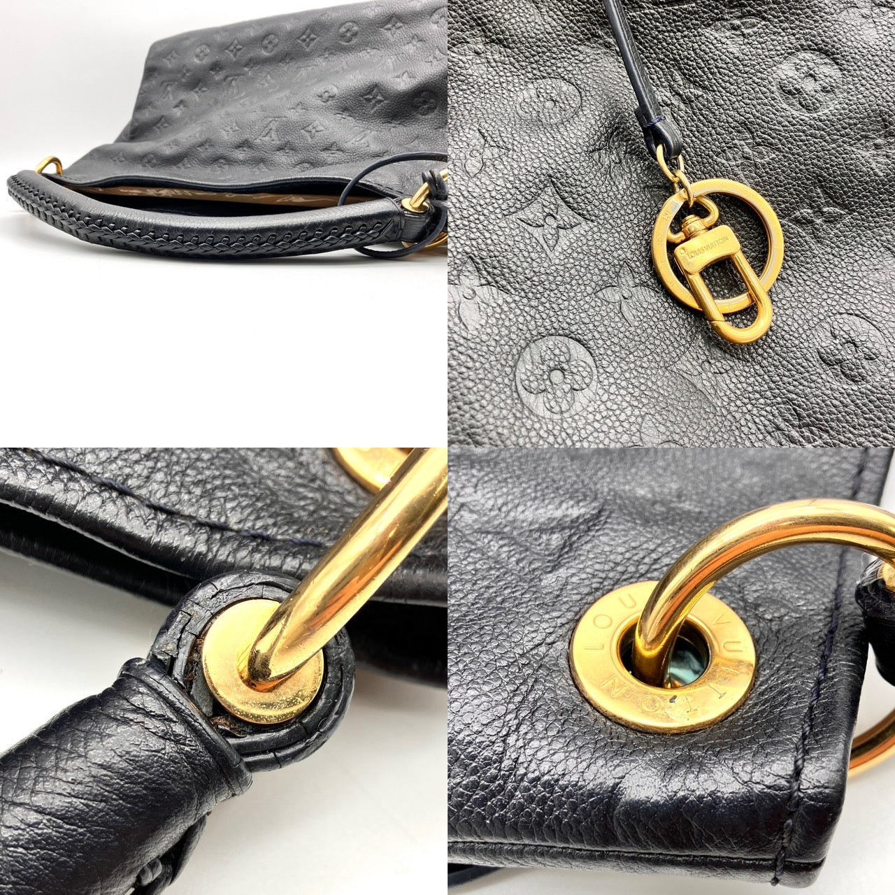 LOUIS VUITTON Empreinte Artsy MM Shoulder Bag