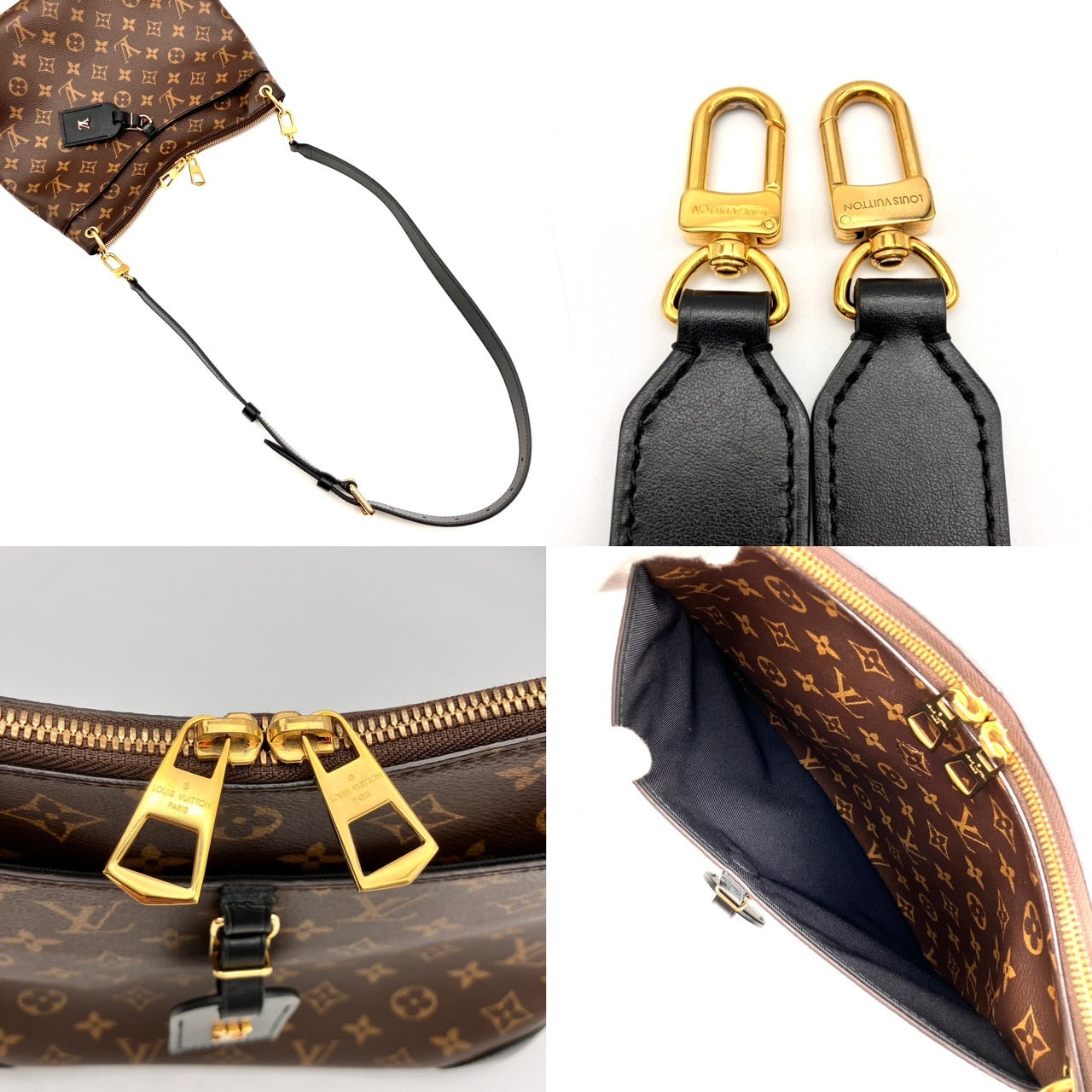 LOUIS VUITTON Monogram Odeon MM shoulder bag