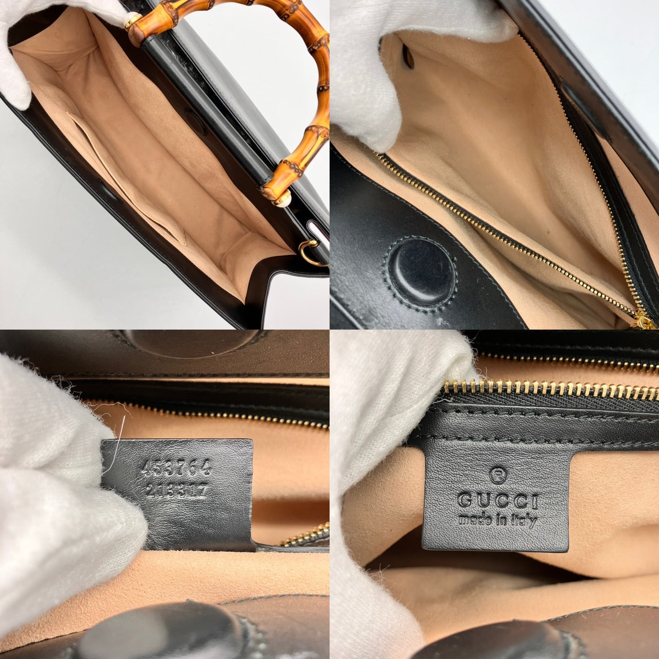 GUCCI Bamboo 2way shoulder bag