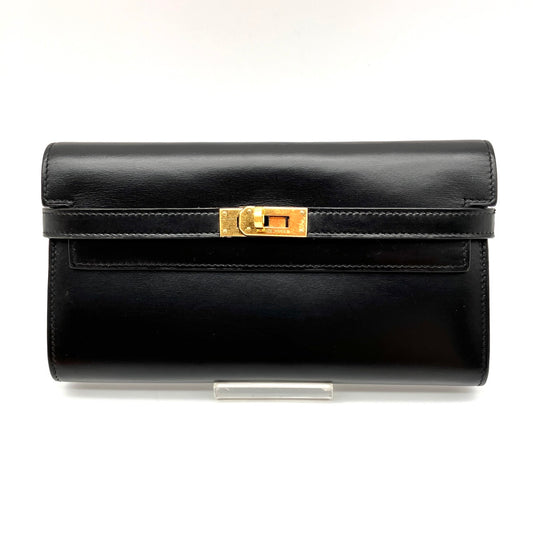 HERMES Kelly Wallet Box Calf