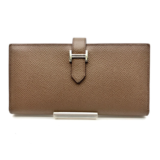 HERMES Bearm Epsom Etoupe Wallet