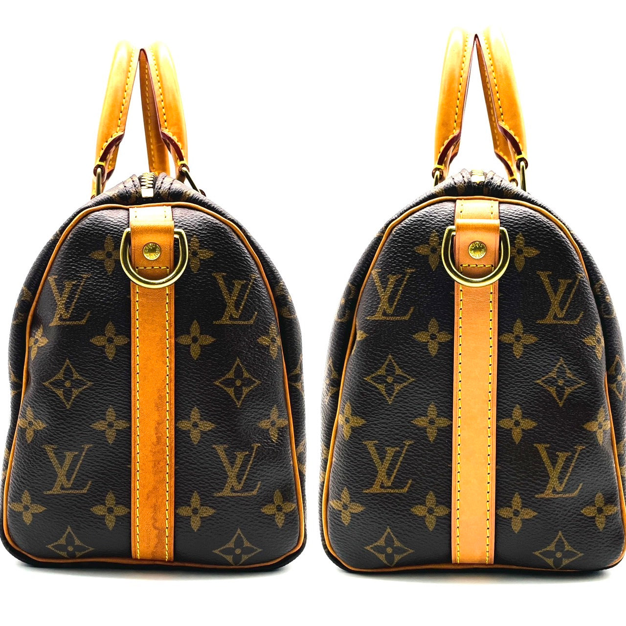 LOUIS VUITTON Monogram Speedy Bandouliere 25