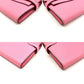 HERMES Kelly Wallet Long Chevre Mysore Rose Azalee □N