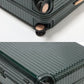 RIMOWA Bossa Nova Polycarbonate x Leather Carry Case Green x Beige