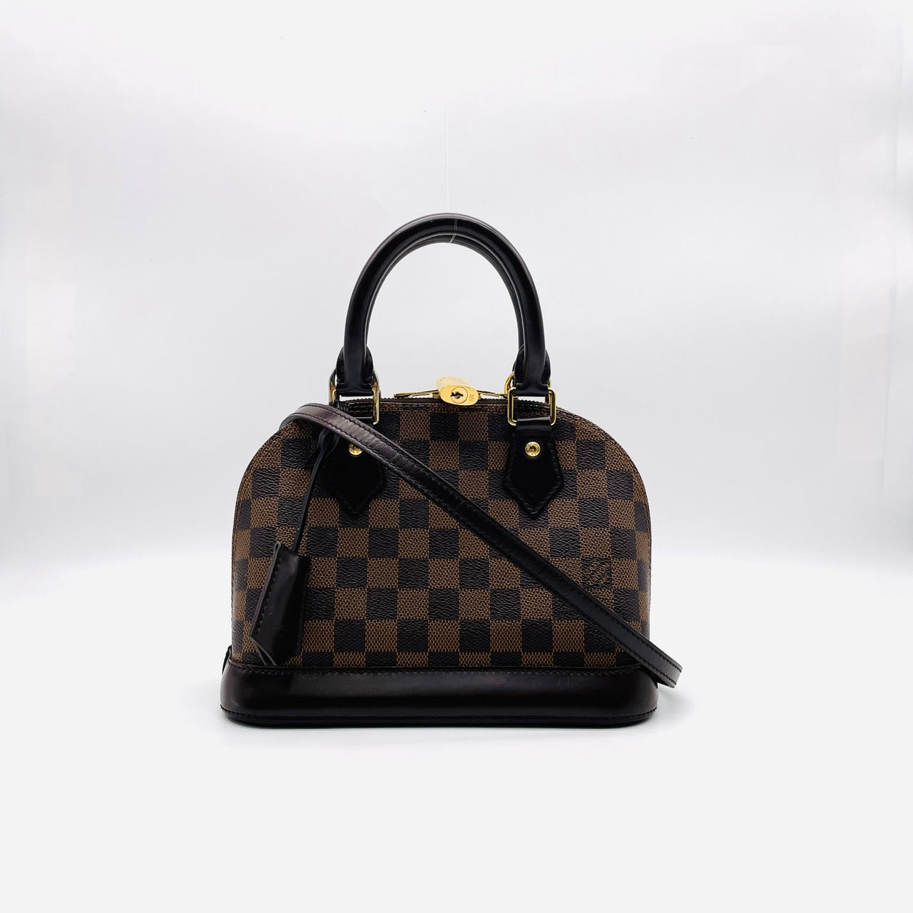 LOUIS VUITTON Alma BB Damier Brown