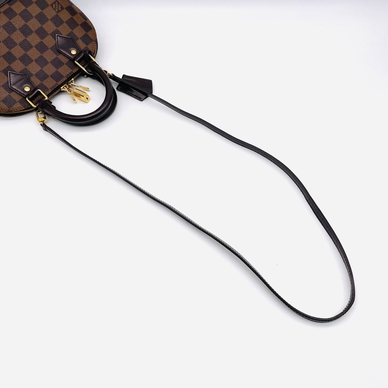 LOUIS VUITTON Alma BB Damier Brown