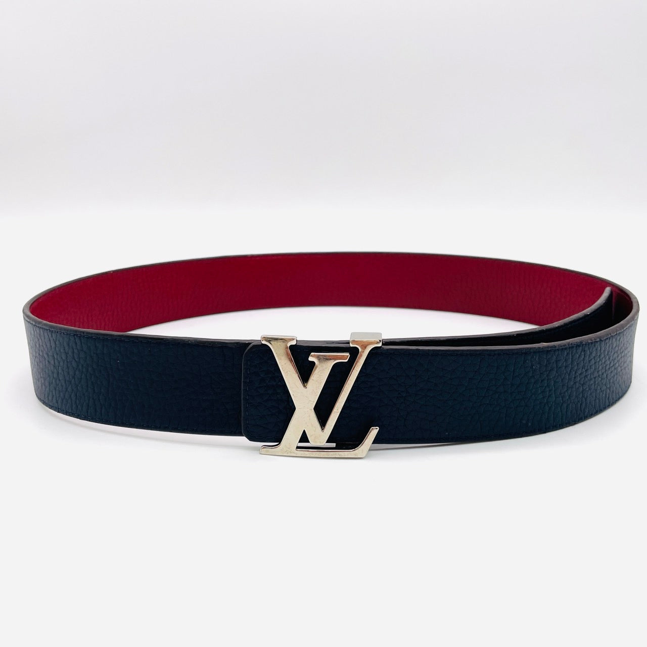 LOUIS VUITTON Monogram Santure LV Initiative Belt