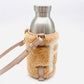 FENDI Drink holder Mouton pink bottle shoulder bag