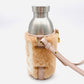 FENDI Drink holder Mouton pink bottle shoulder bag