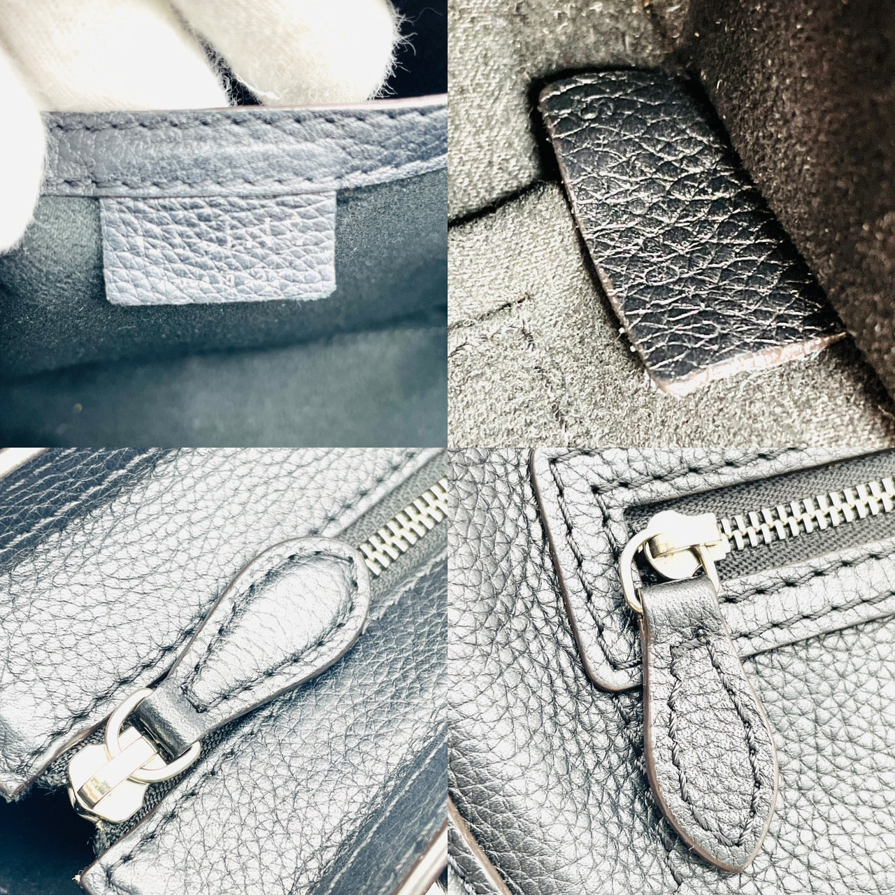 CELINE Luggage Nano Shopper with strap