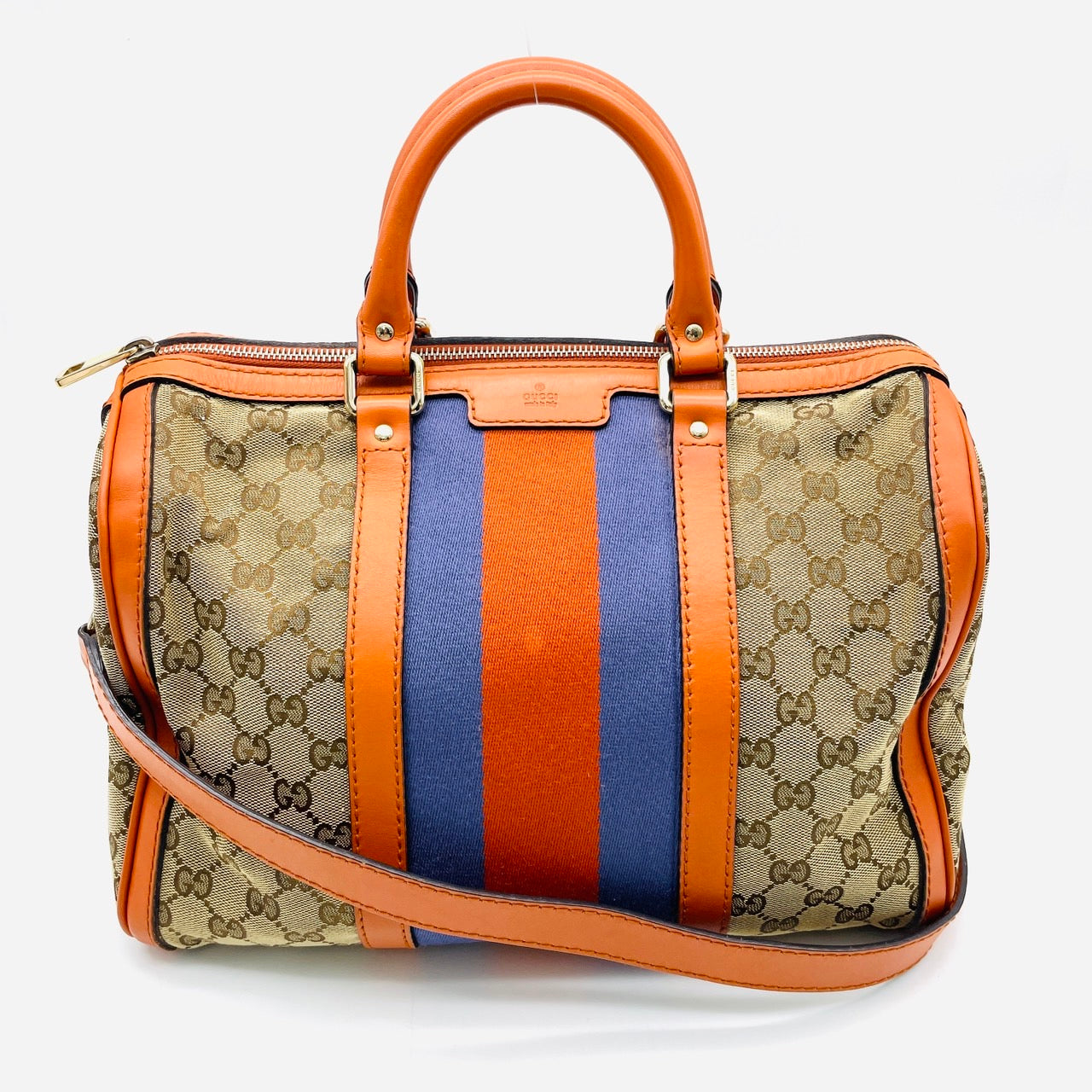 GUCCI Sherry Line GG canvas 2way shoulder bag