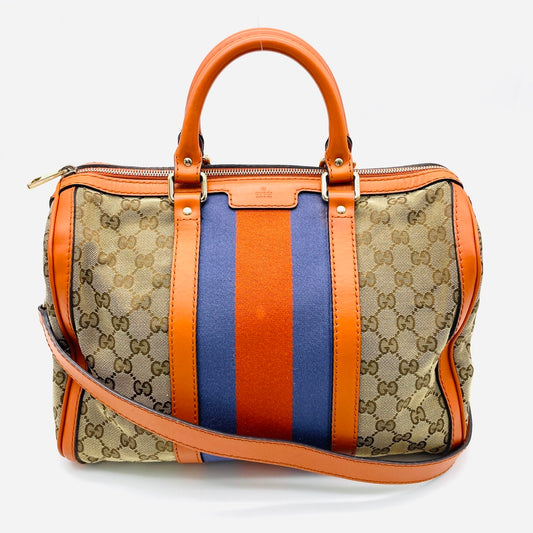 GUCCI Sherry Line GG canvas 2way shoulder bag