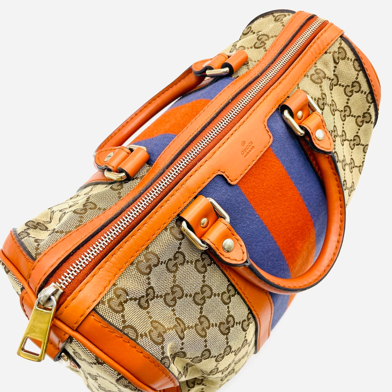 GUCCI Sherry Line GG canvas 2way shoulder bag