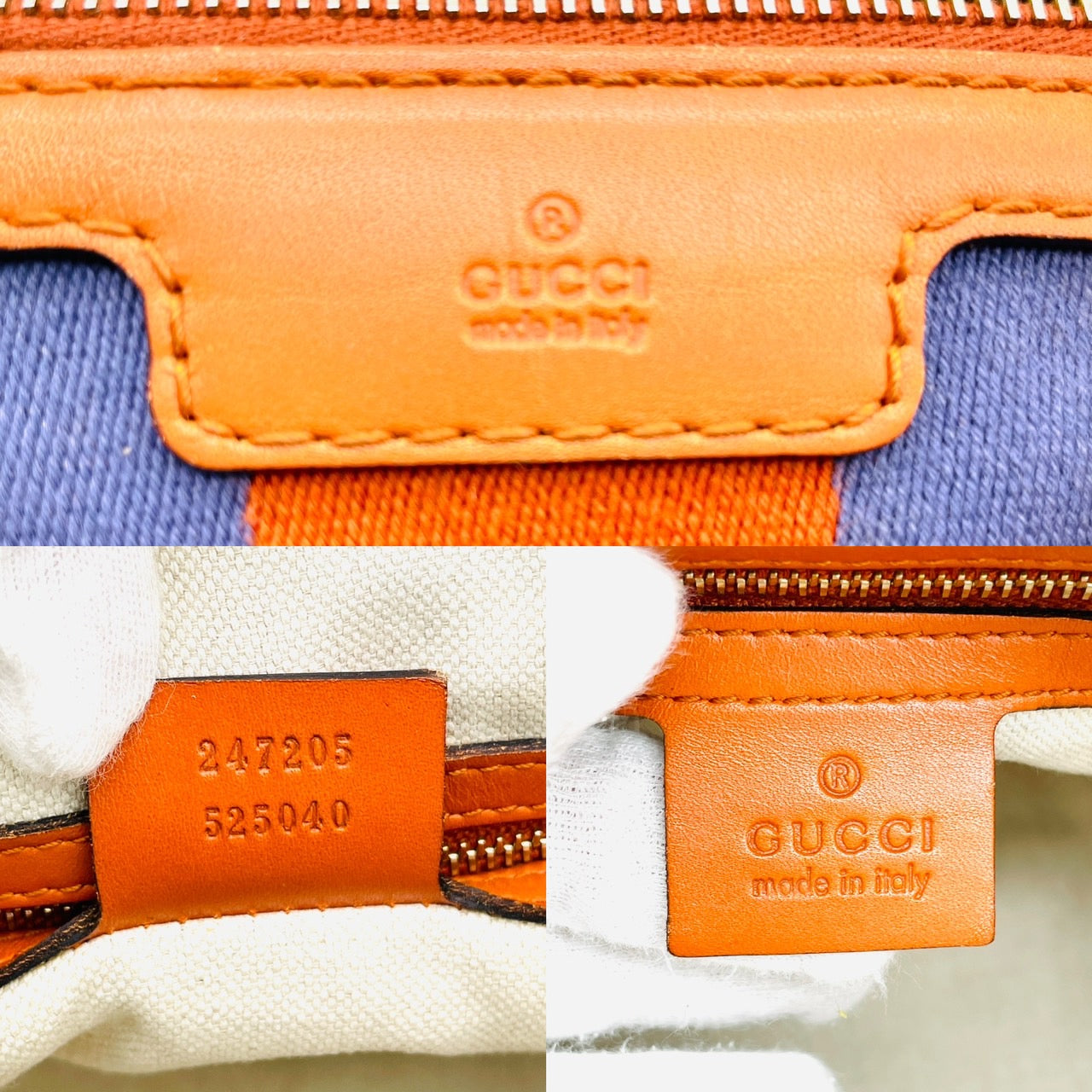 GUCCI Sherry Line GG canvas 2way shoulder bag