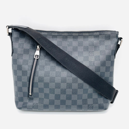 LOUIS VUITTON Damier Graphite Mick PM Shoulder Messenger Bag