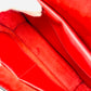 CHRISTIAN DIOR Red Leather Shoulder Bag