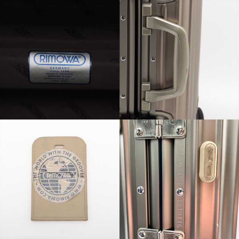 Topaz Titanium Aluminum Carry Case Gold