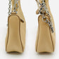PRADA Triangle logo beige nylon shoulder bag