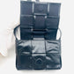 BOTTEGA VENETA Maxi Intrecciato Candy Shoulder Bag Black