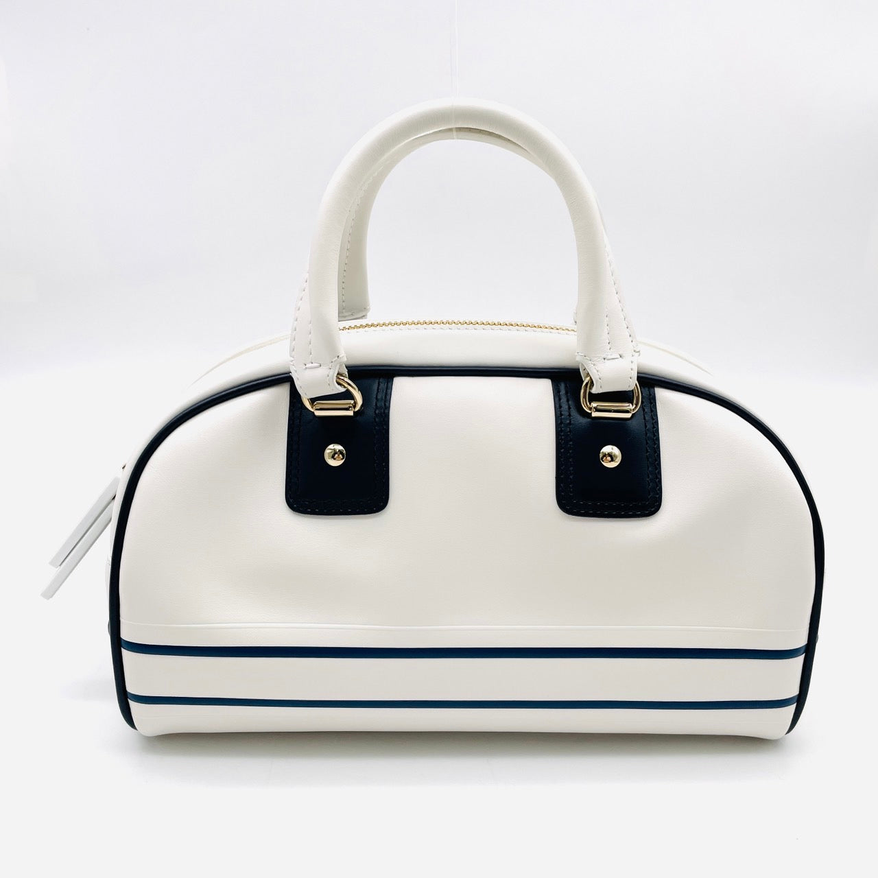 Dior Vibe 2-way Bowling Bag White