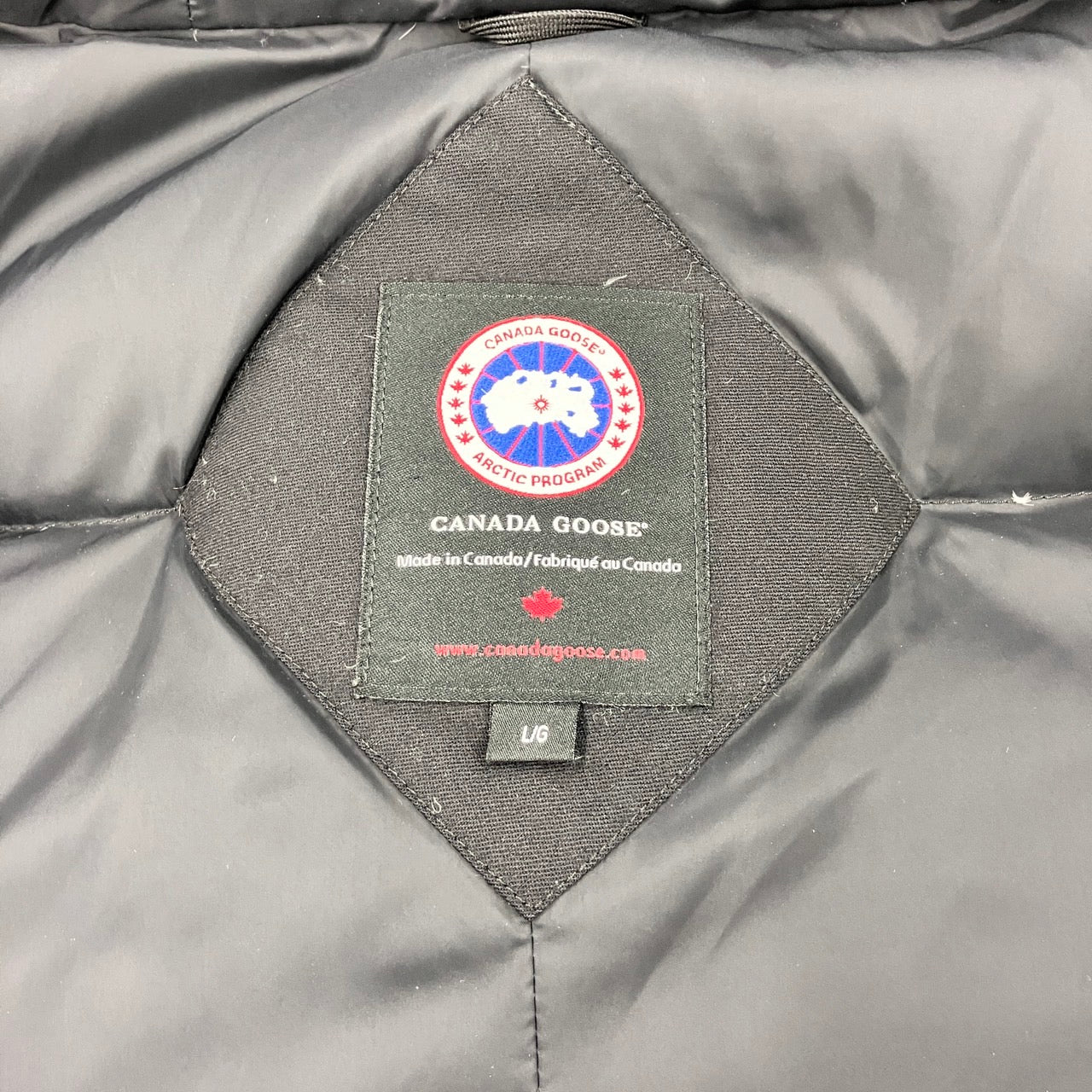 CANADA GOOSE BEAMS special order down coat Jasper size L