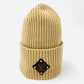LOUIS VUITTON Knit Cap Beige Bonnet Beanie