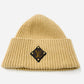LOUIS VUITTON Knit Cap Beige Bonnet Beanie