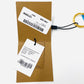 Un Used BURBERRY TB Logo Charm Gold Hardwere