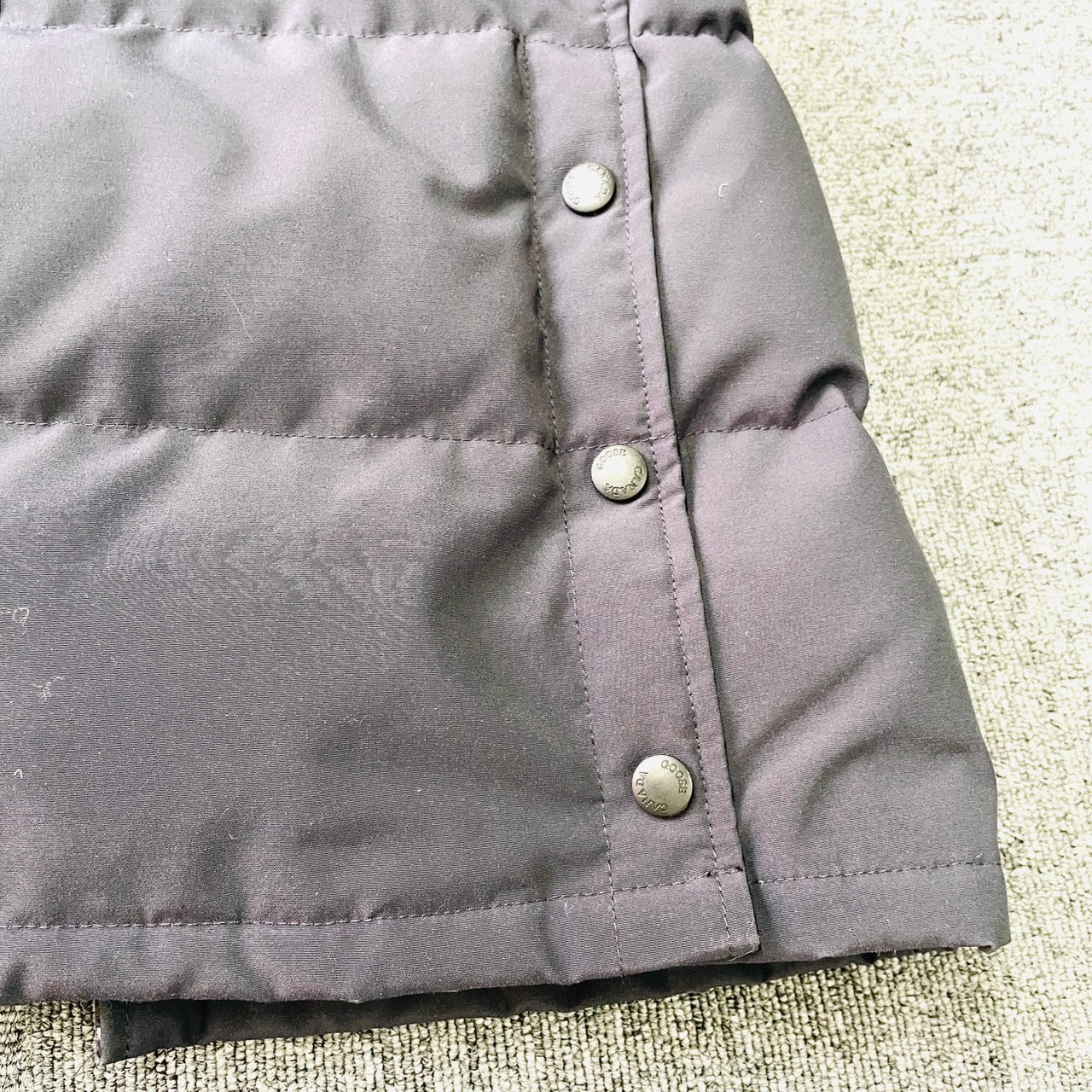 CANADA GOOSE Mackenzie Parka Navy Size M Down Coat