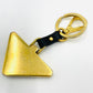 PRADA Key Charm Black Gold