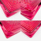 CHANEL BOY CHANEL Enamel 2Way Metallic Red