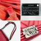 CHANEL BOY CHANEL Leather 2Way Red Handbag