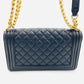 CHANEL BOY CHANEL Leather 2 Way Black Handbag