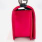 CHANEL BOY CHANEL Enamel 2Way coral red