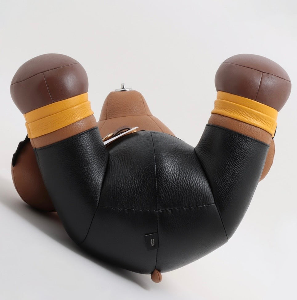 COACH Stuffed Animal Leather Model Brown