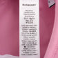 BURBERRY TB Logo Bucket Hat Pink Logo Women's Size M57cm Velour