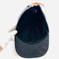 LOUIS VUITTON CAP Monogram Unplanted Hat MP2606 Black Leather Size 60