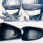 HERMES Bouncing Sneakers 36.5 White Black