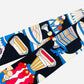 HERMES twilly Silk 100% Black