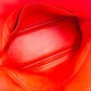 Hermes Bollide Handbag Red Leather