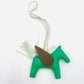 HERMES Rodeo Charm Pegasus PM Mint Scissors Bluebrum Leather Bag Charm W Stamp