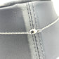HERMES O'Kelly Necklace Pink Silver Plated