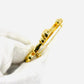 DIOR Logo Brooch Gold Women