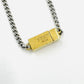 FENDI Necklace Metal Chain Silver