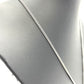 FENDI Necklace Metal Chain Silver